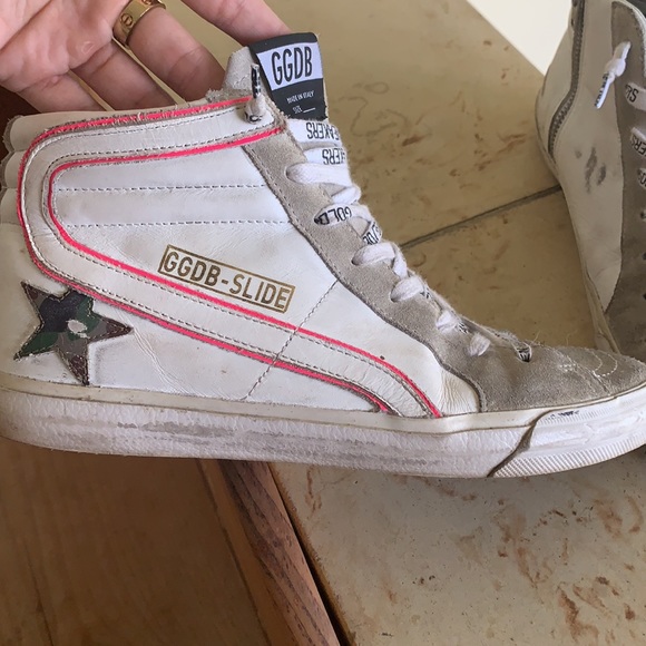 Golden goose authentic camo and pink slide - Picture 6 of 9
